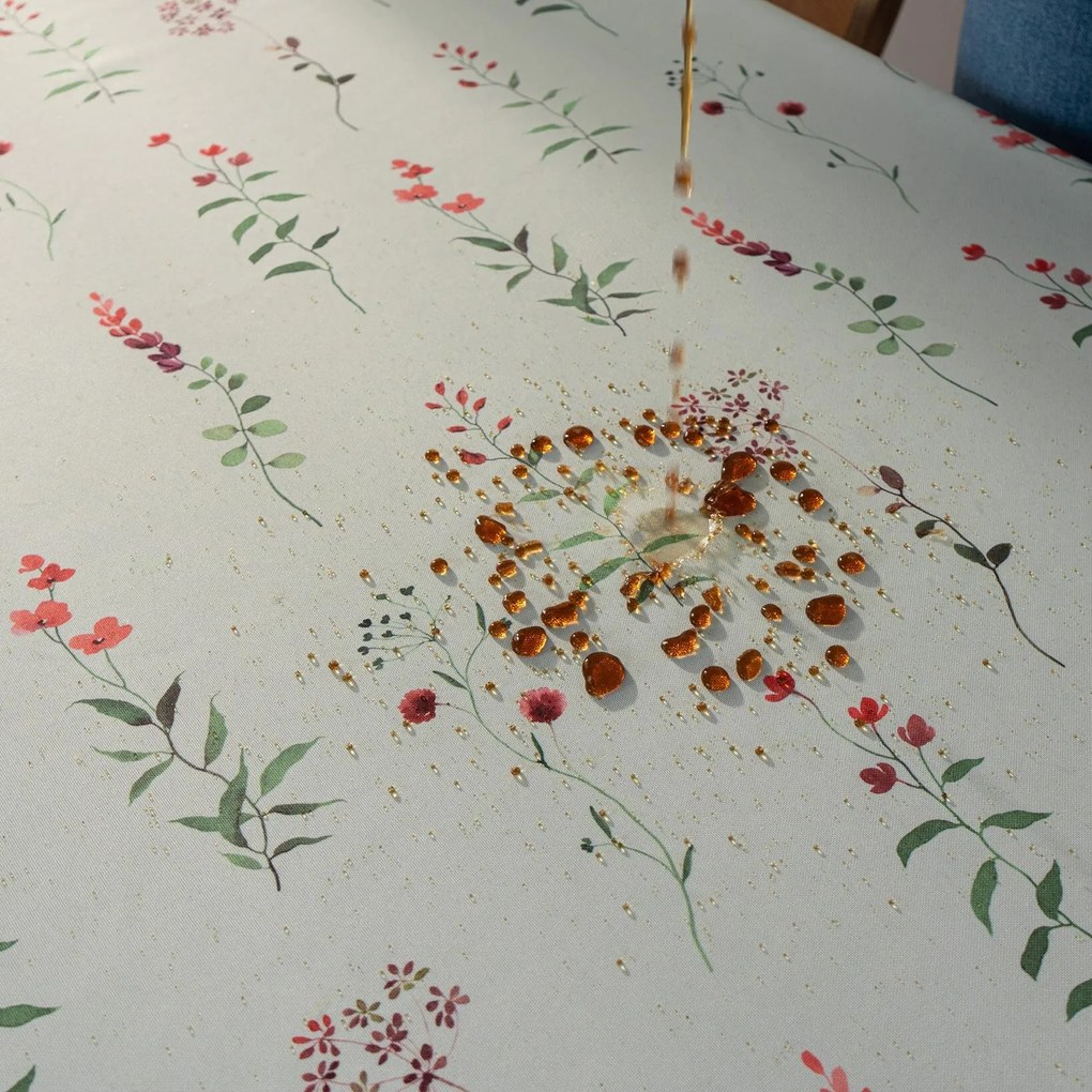 Goldea teflonbevonatú asztlterítő - mezei virágok 80 x 80 cm