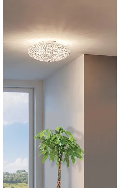 Eglo 95284 - CLEMENTE mennyezeti lámpa 2xE27/60W/230V