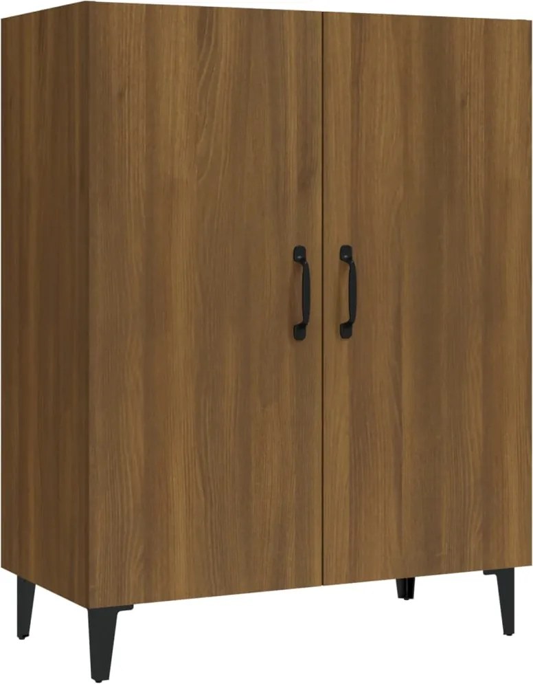 vidaXL barna tölgy színű szerelt fa tálalószekrény 70 x 34 x 90 cm