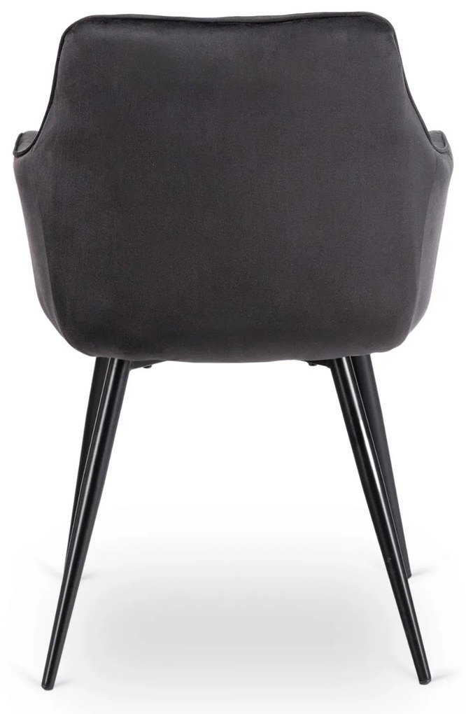 Fekete Bársony Étkezőszék. MODESTO