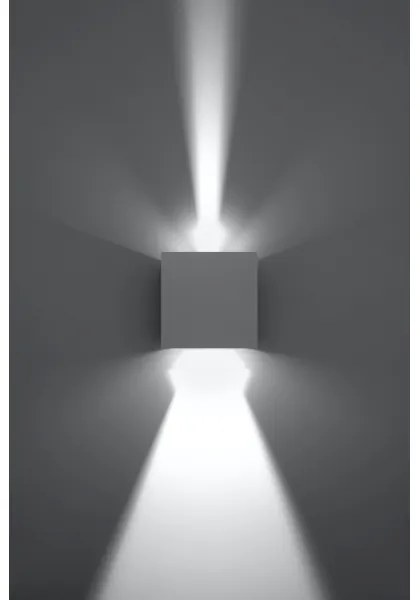 LED Kültéri fali lámpa LUCA LED/6W/230V IP54