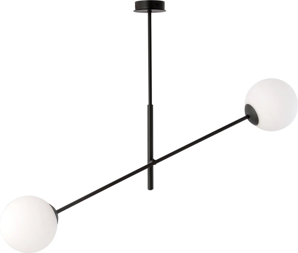 Emibig modern függeszték linear fehér fekete emi1169/2