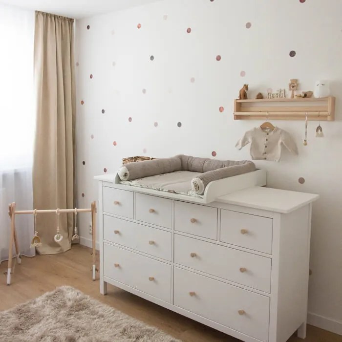 INSPIO Földszínű golyócskák, pöttyök