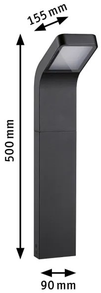 Paulmann 94746 - LED 7,5W IP44 KULMA kültéri lámpa 230V