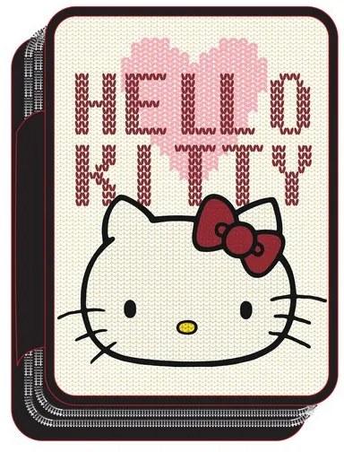 Hello Kitty Heart tolltartó töltött 2 emeletes