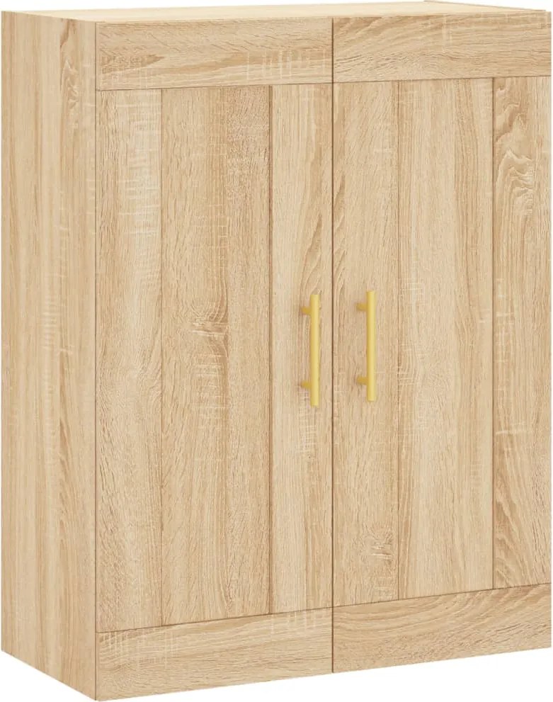 vidaXL sonoma tölgy szerelt fa fali szekrény 69,5 x 34 x 90 cm