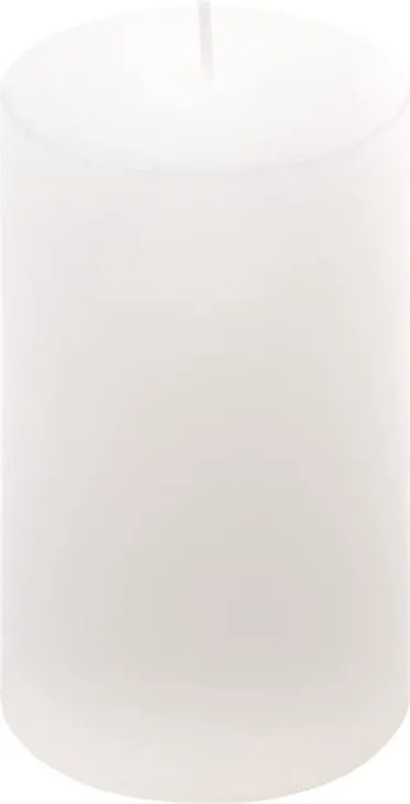 Rusztikus gyertya készlet 11,5 cm Ø 6,8 cm 6 db fehér