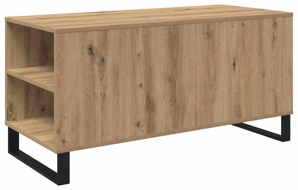 vidaXL Dohányzóasztal Artisan tölgy 102 x 44,5 x 50 cm Faanyag