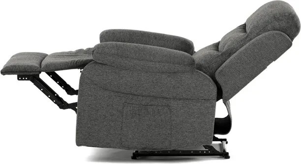Dönthető fotel szürke, szövet anyag TV-4086 GREY2