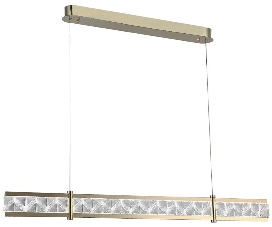 LED fényerőszabályozható kábelre függesztett csillár ENRIQUE LED/20W/230V 3000-6000K +távirányító