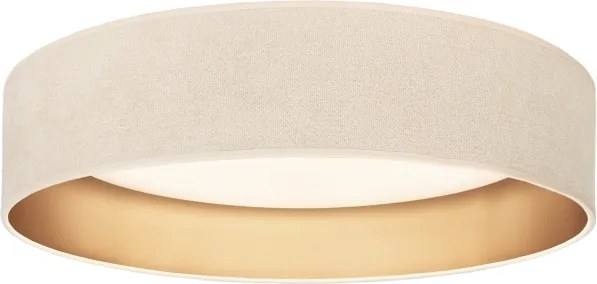 Brilagi-LED mennyezeti lámpa VELVET SIMPLE LED/24W/230V 4000K Ø 45 cm krém/arany
