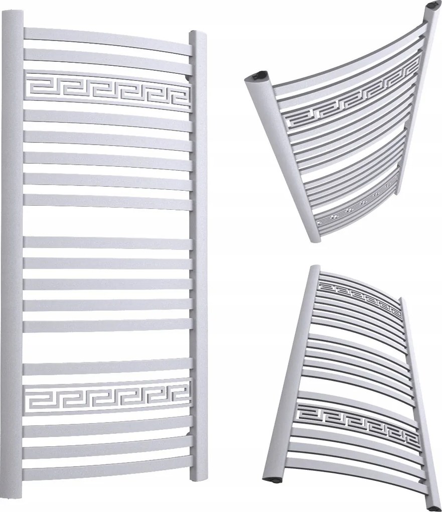 Greek 500/570 Szürke Színű Strukturált Fürdőszobái Radiátor