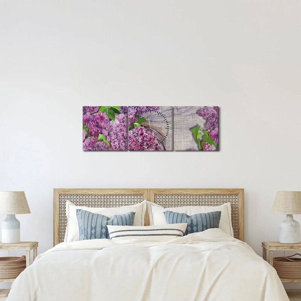 Kép - Orgona (órával) (90x30 cm)