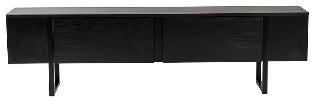 TV asztal Serenity Wood Fekete