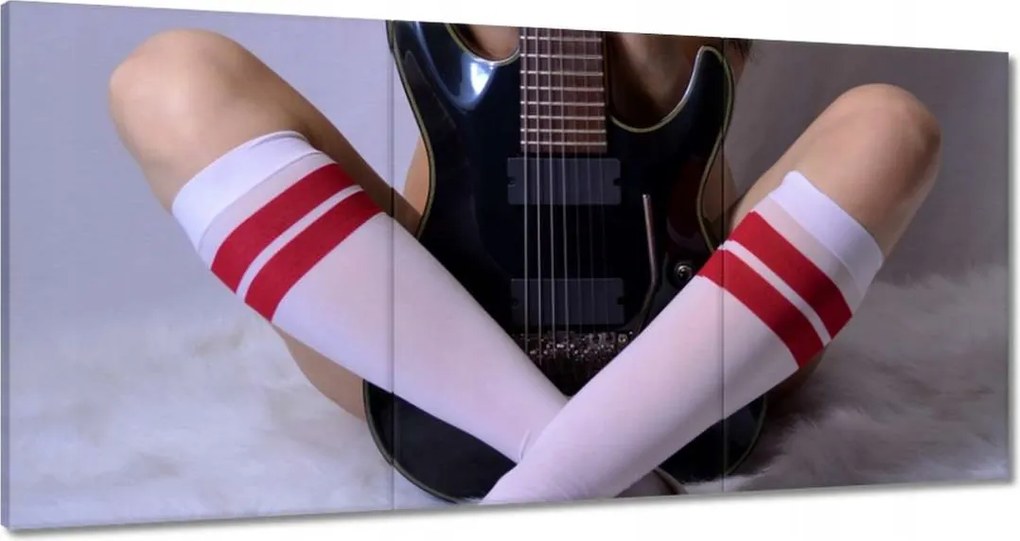 Festmények 180x90 Gitár Szerelmem Zene