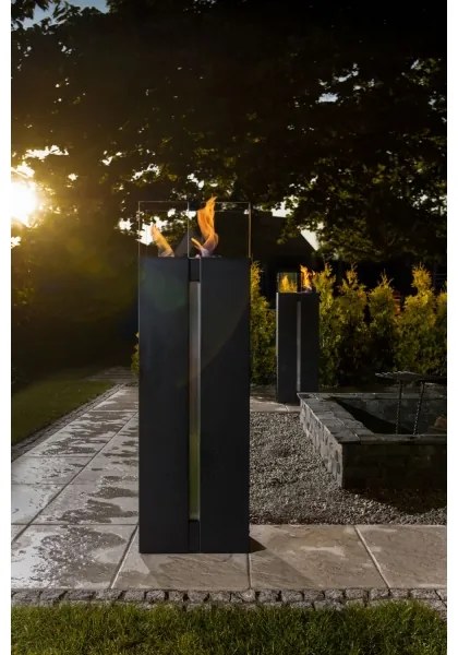 ROMEO BIO krb 113,6x35,9 cm, 2 kW, fekete, TUV tanúsítvány