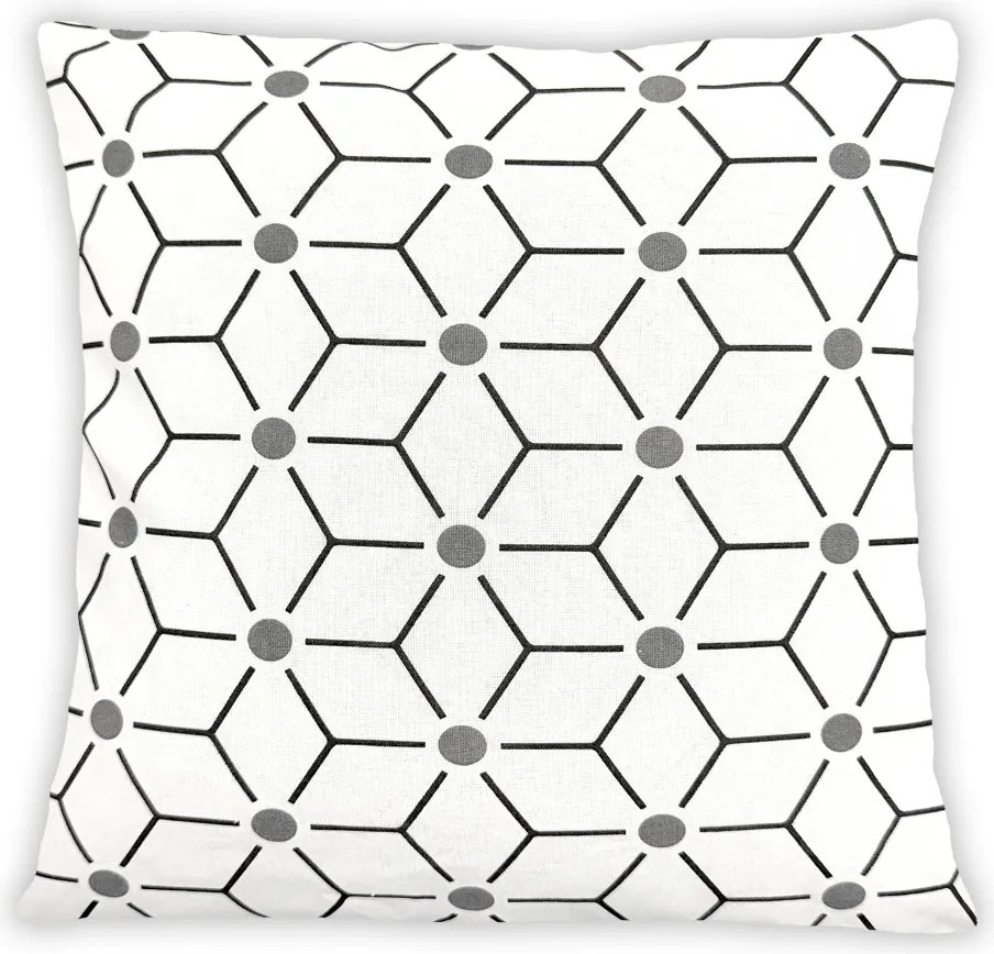 Párnahuzat 40x40 Pamut Jancsi Vastag Lengyel Cipzáras Szövet