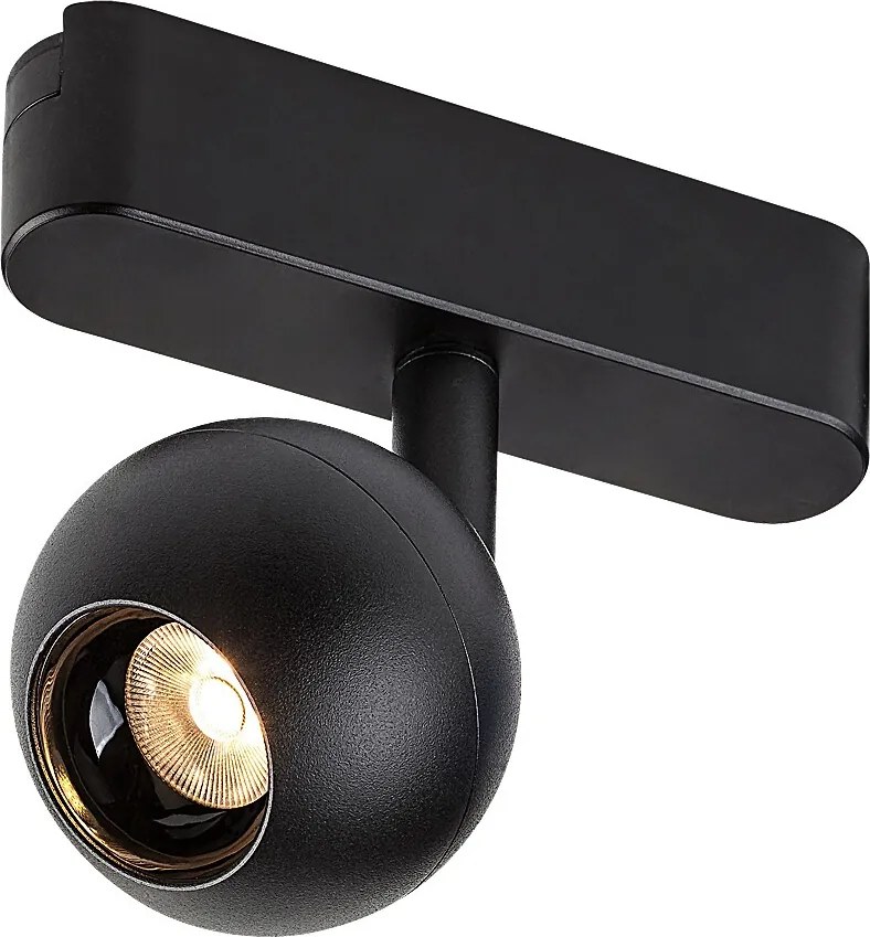 Sínes reflektor Led lámpa 5W Spot 3000K DC 24V LiTrack Fekete Rabalux