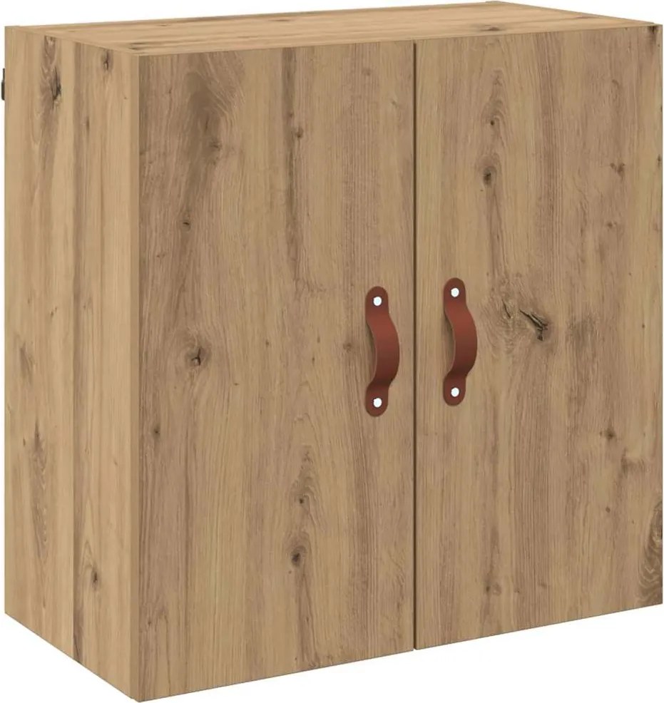 vidaXL Fali Szekrény kézműves tölgy 60 x 31 x 60 cm Faanyag