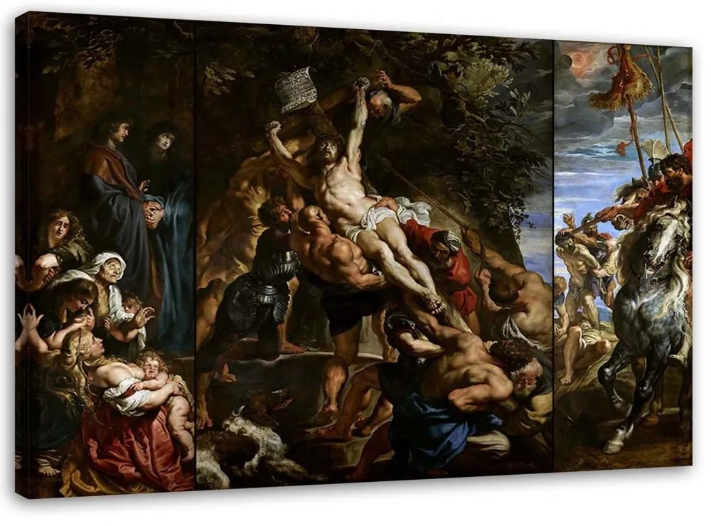 Gario Vászonkép A kereszt felemelése - Peter Paul Rubens, reprodukció Méret: 120 x 80 cm