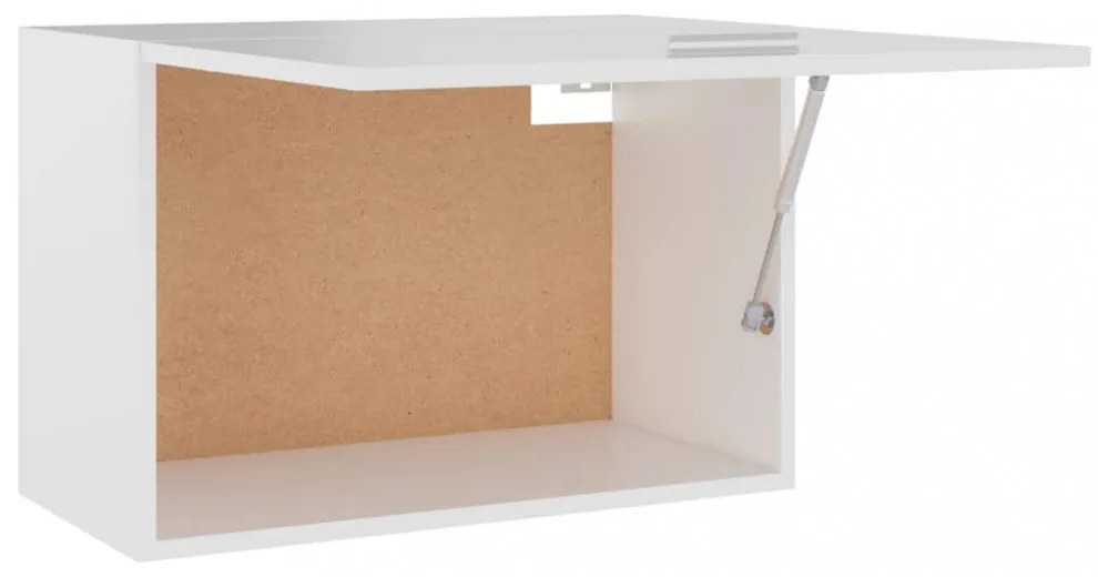 “Lyon” fehér szerelt fa függő szekrény 60 x 31 x 40 cm