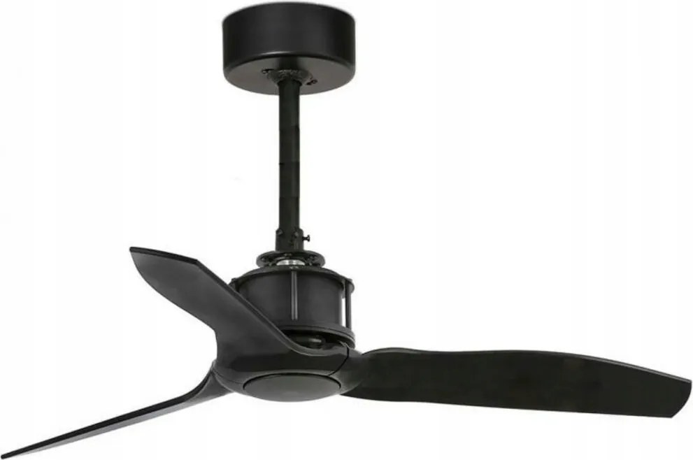 Faro Just Fan Xs mennyezeti ventilátor fekete, DC motorral, 81 cm átmérővel