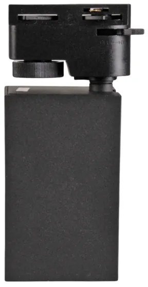 Spotlámpa sínrendszerhez SQUARE 1xGU10/10W/230V fekete