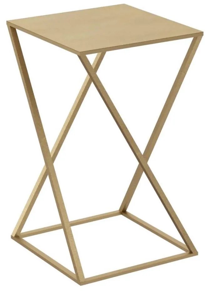 Virágállvány 40x24 cm arany színben