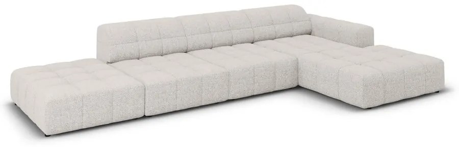 Világosszürke sarokkanapé (jobb oldali) Chicago – Cosmopolitan Design