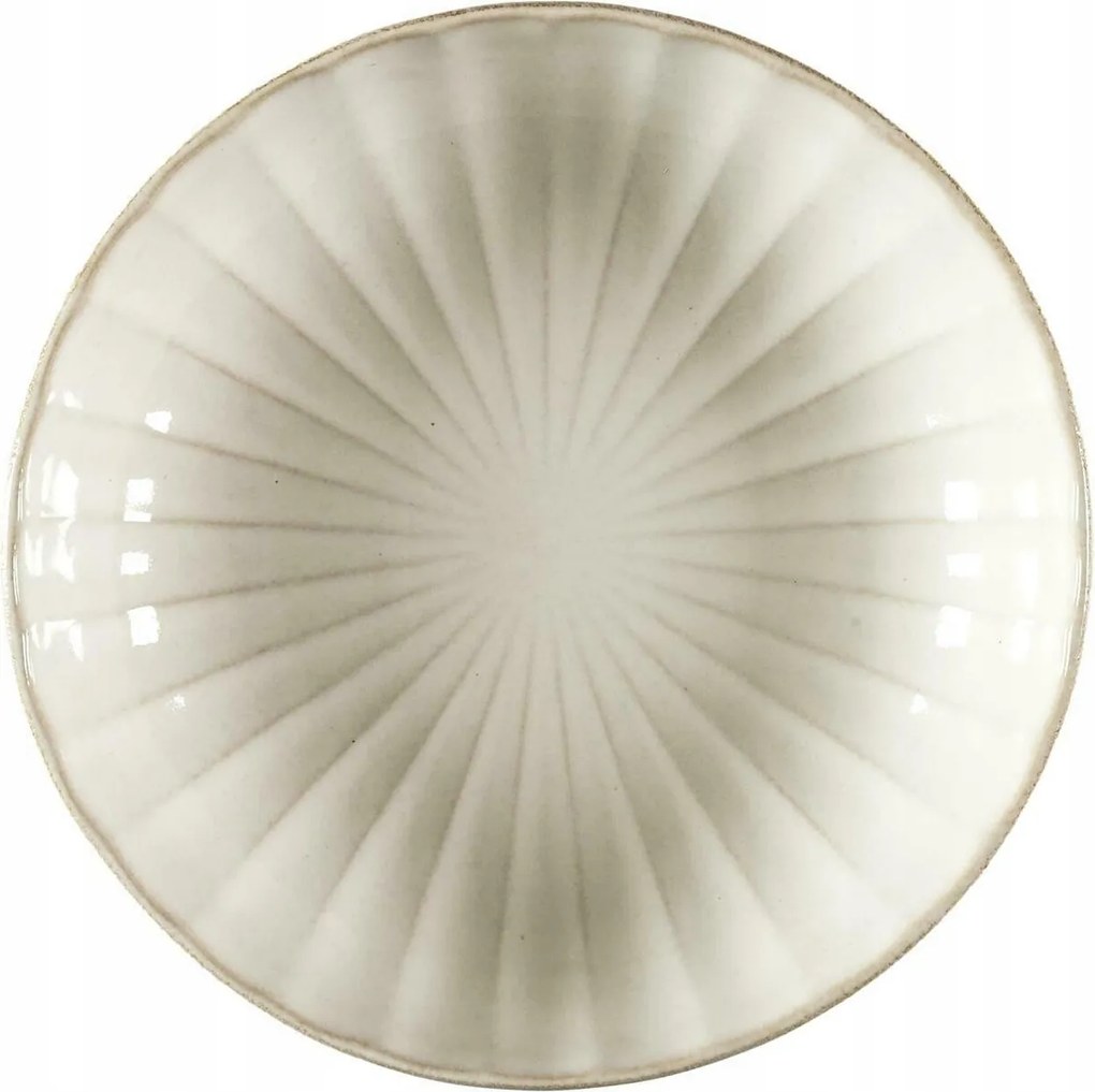 Vlora mélytányér 20cm bézs