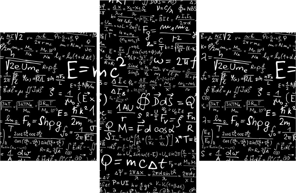 Kép - Matematika (90x60 cm)