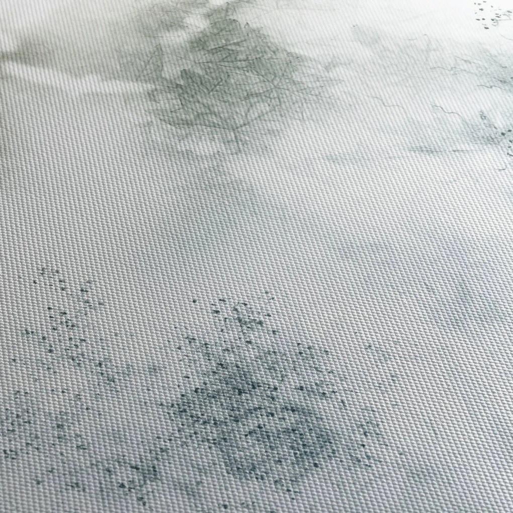 A levél absztrakció képe (120x50 cm)