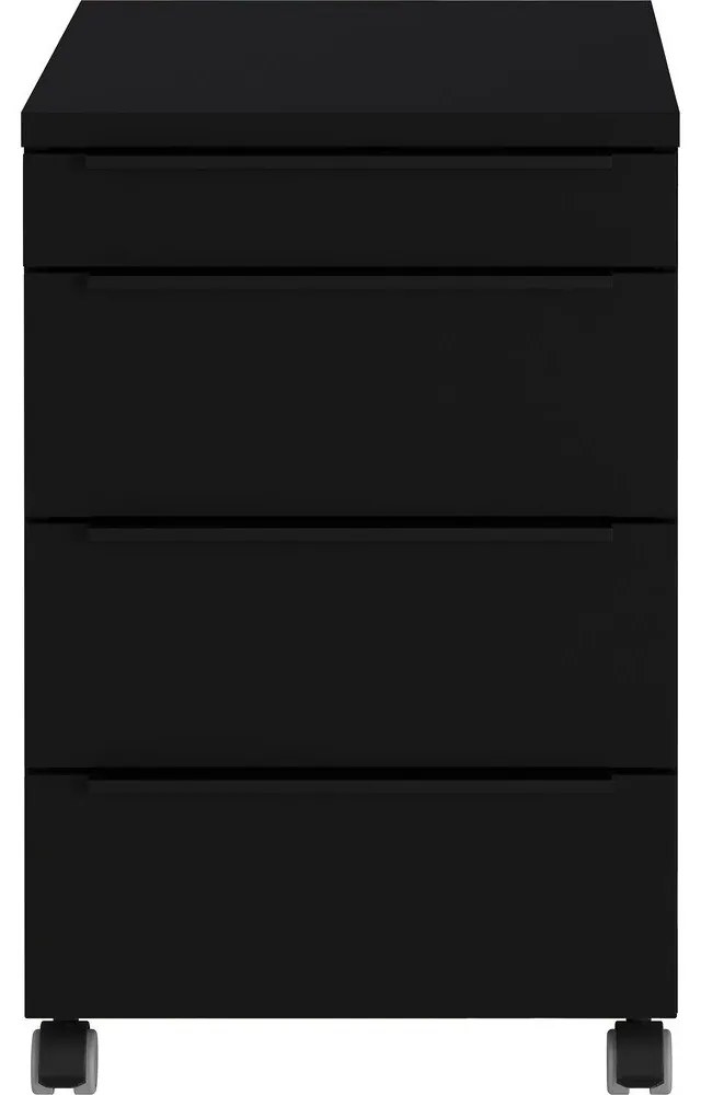 Fekete szekrény 42x63 cm Mailand – Germania