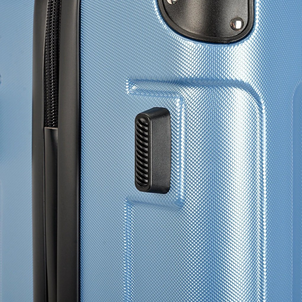 BONTOUR VERTICAL 4 Kerekes Nagy Borönd 76x50,5x29,5cm, jégkék