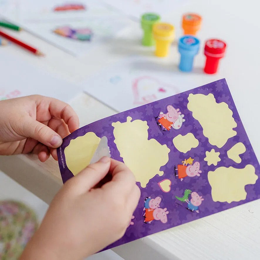 Peppa malac Happiness nyomdás kreatív szett