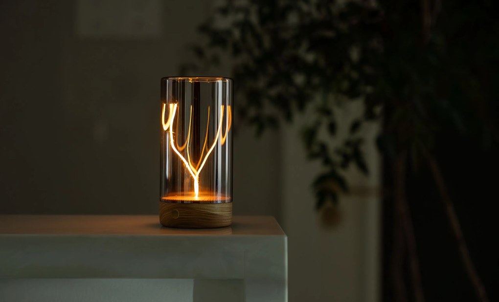 Gingko Solis Drift lámpa, több változatban - Ginkgo variáns: hamu