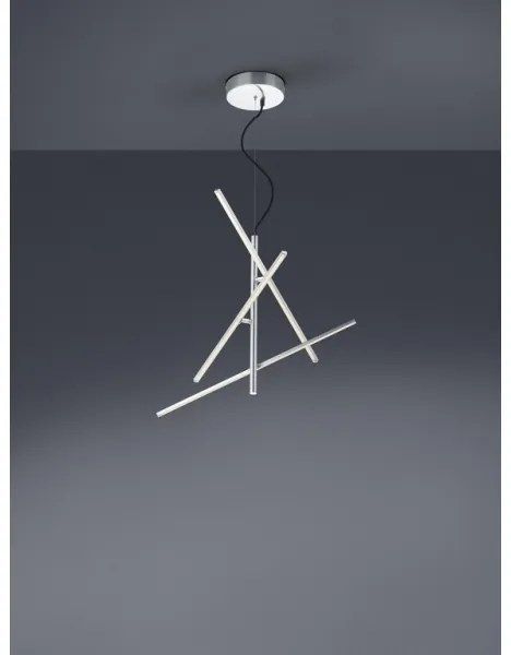 Trio - LED Dimmelhető csillár zsinóron TIRIAC 3xLED/7,5W/230V