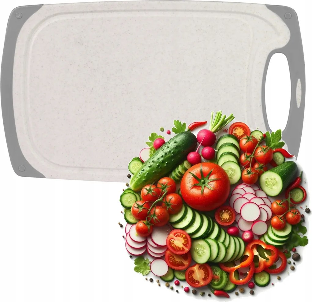 Domik Konyhai Vágódeszka Műanyag 40,5x24,5x0,7cm DO-9430