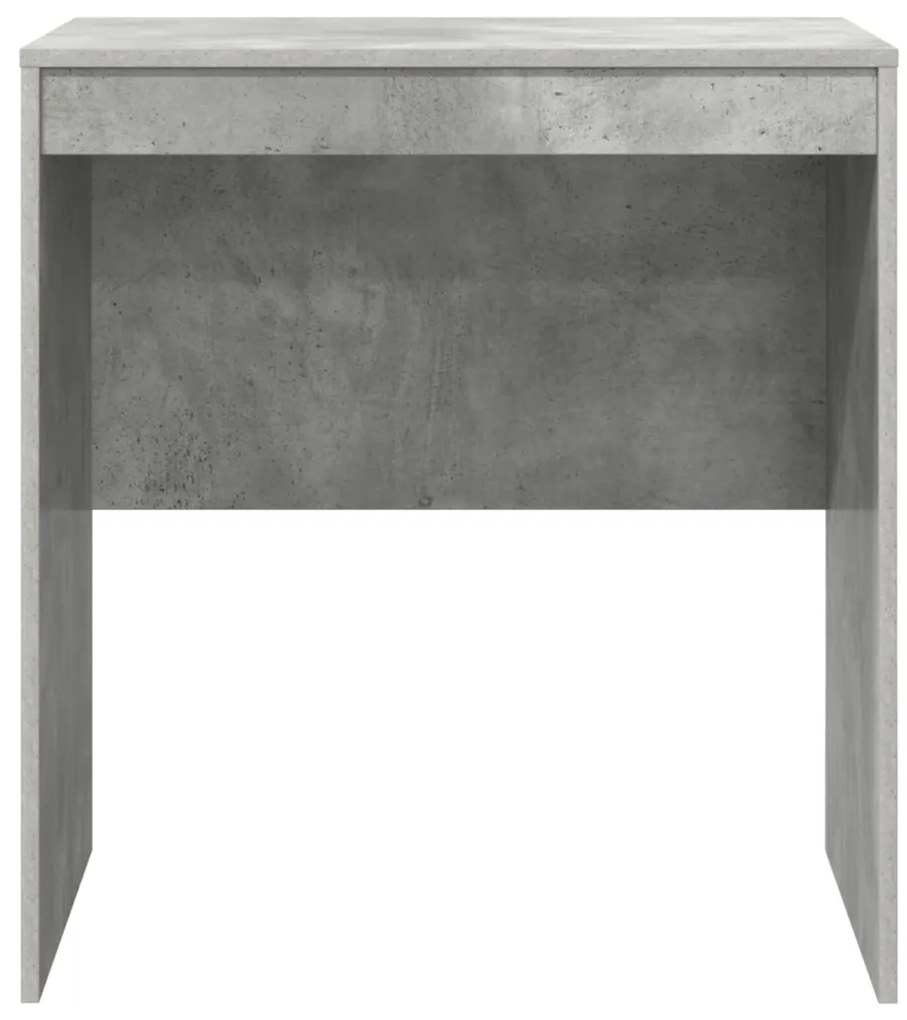 Íróasztal Beton szürke MDF beton hatású 70 x 50 x 76 cm Egyszerű