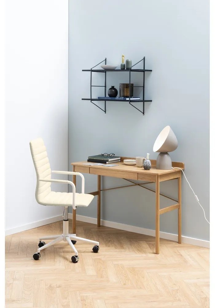 Íróasztal tölgyfa dekorral 50x110 cm Paul – Actona