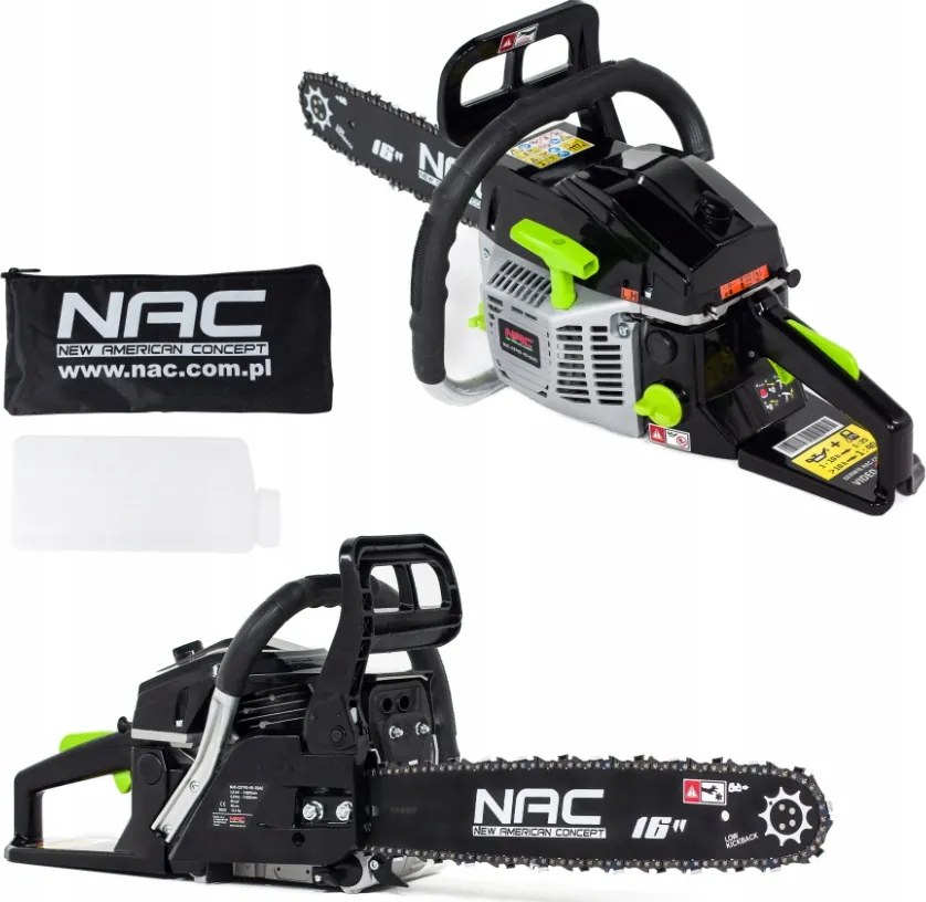 Láncfűrész 45cc NAC-CST45-40-02AC 2,45LE lánc 0,325"