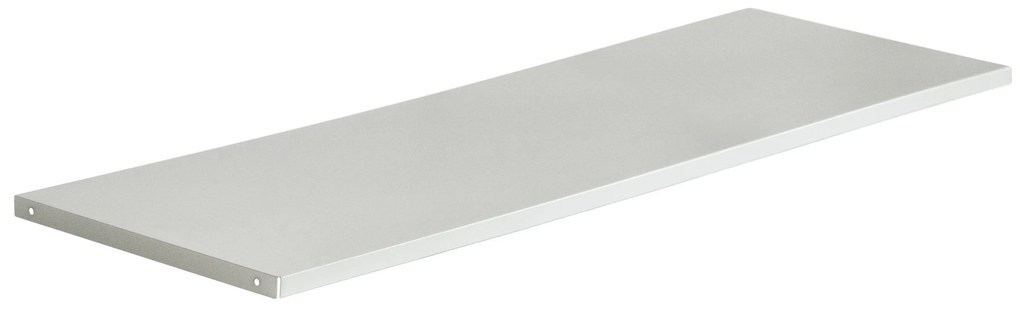 Fém polc irodai szekrényhez, szürke, 1150x20x360 mm