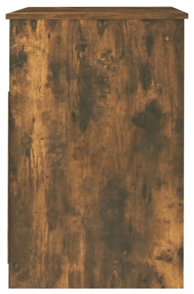 füstös tölgy színű szerelt fa éjjeliszekrény 40 x 50 x 76 cm