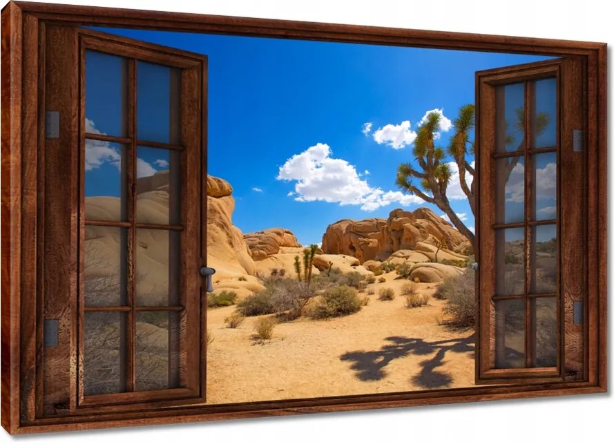 Vászonkép 90x60 Sivatagi táj