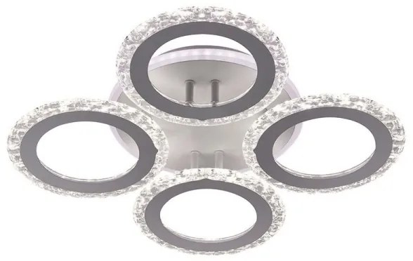 LED Dimmelhető felületre szerelhető csillár LED/55W/230V 3000-6500K + távirányító