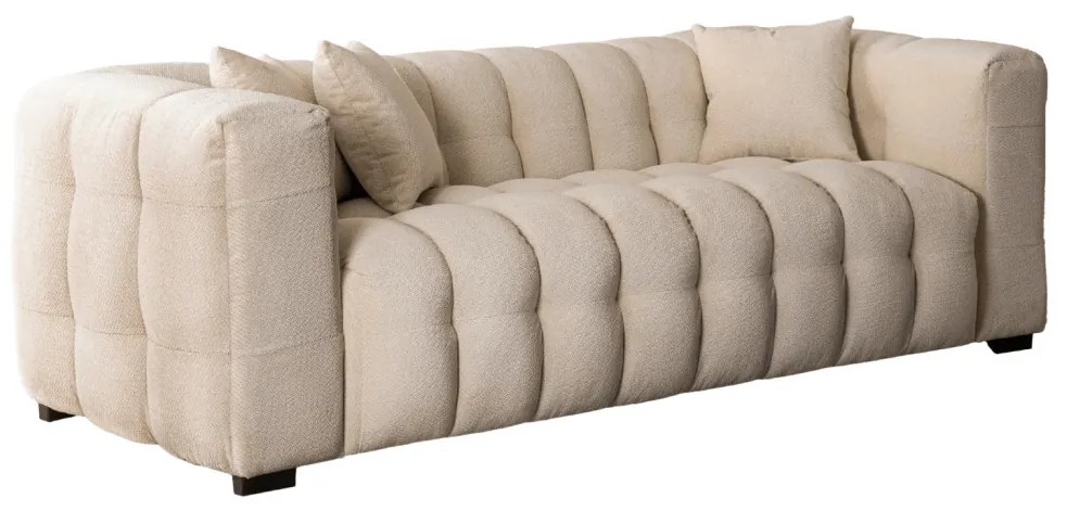 Sofa MODERNO 3S Trzyosobowa Kremowa