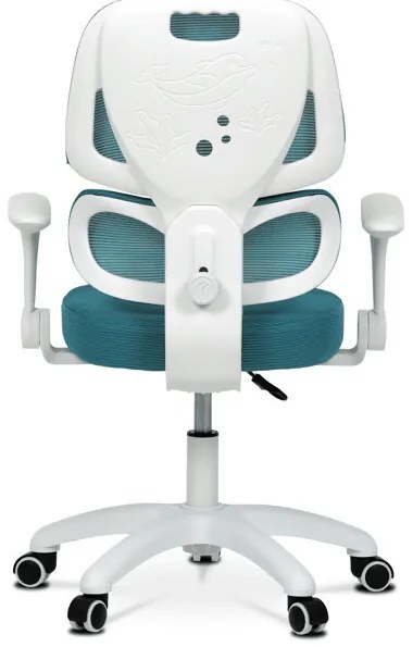 Gyerek Forgószék, Magasságállítás, Kék Hálós. KA-K1063 BLUE