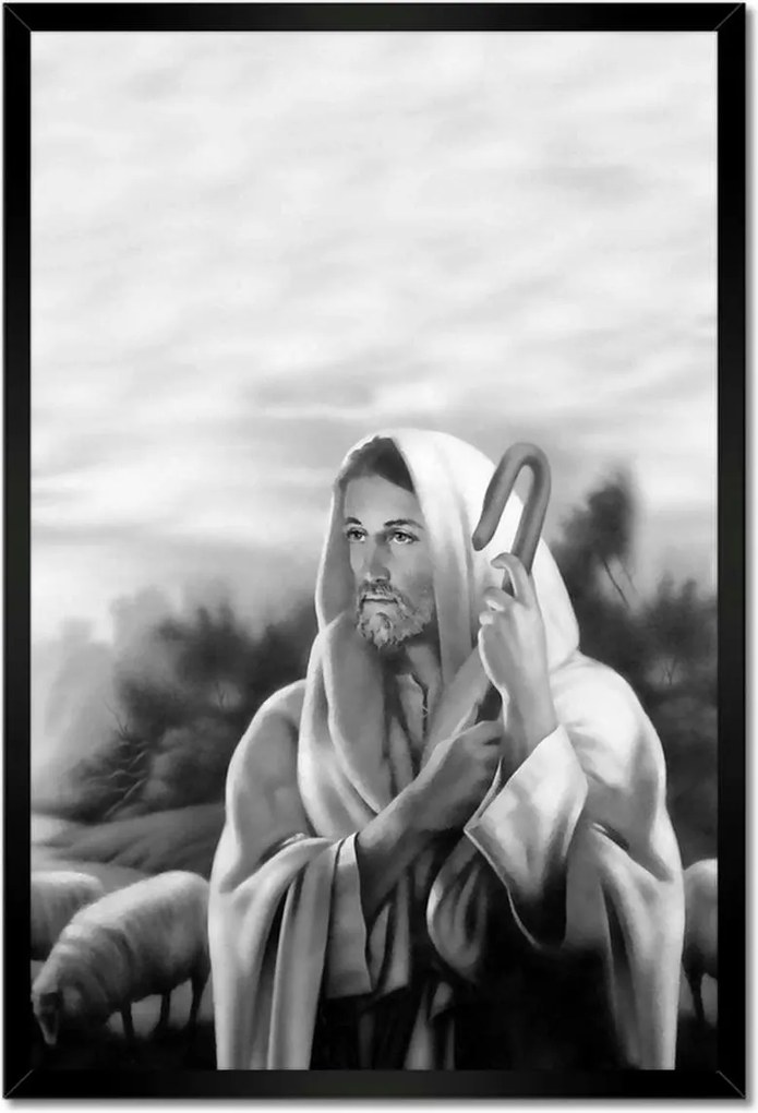 Poszterek keretben 40x60 Jó Pásztor Bárányok