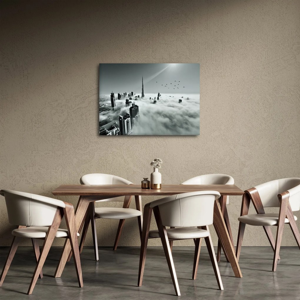 Kép - Felhőkarcolók Dubaiban (70x50 cm)