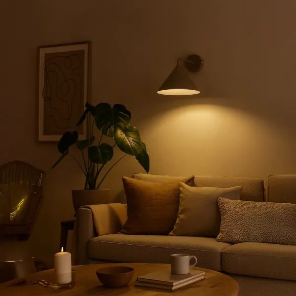 Falilámpa CAPITAL 1xGX53/15W/230V taupe